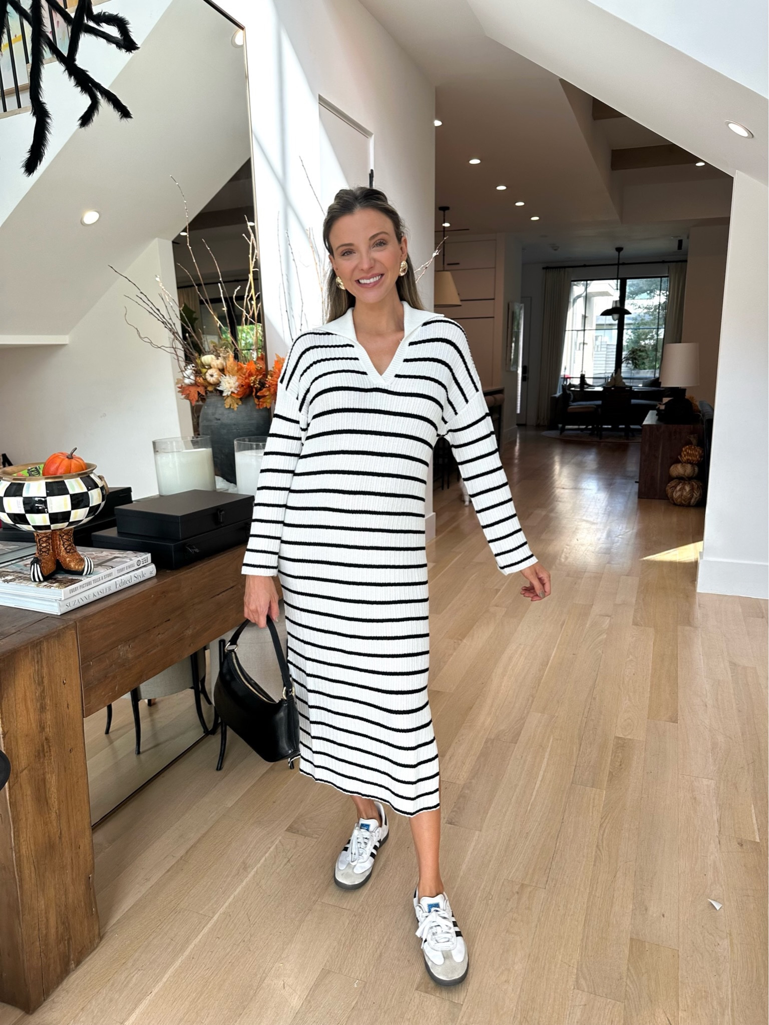 Striped casual sweater dress from Amazon. Size up if you have a bump! 

#LTKxPrimeDay #LTKFindsUnder50 #LTKSaleAlert