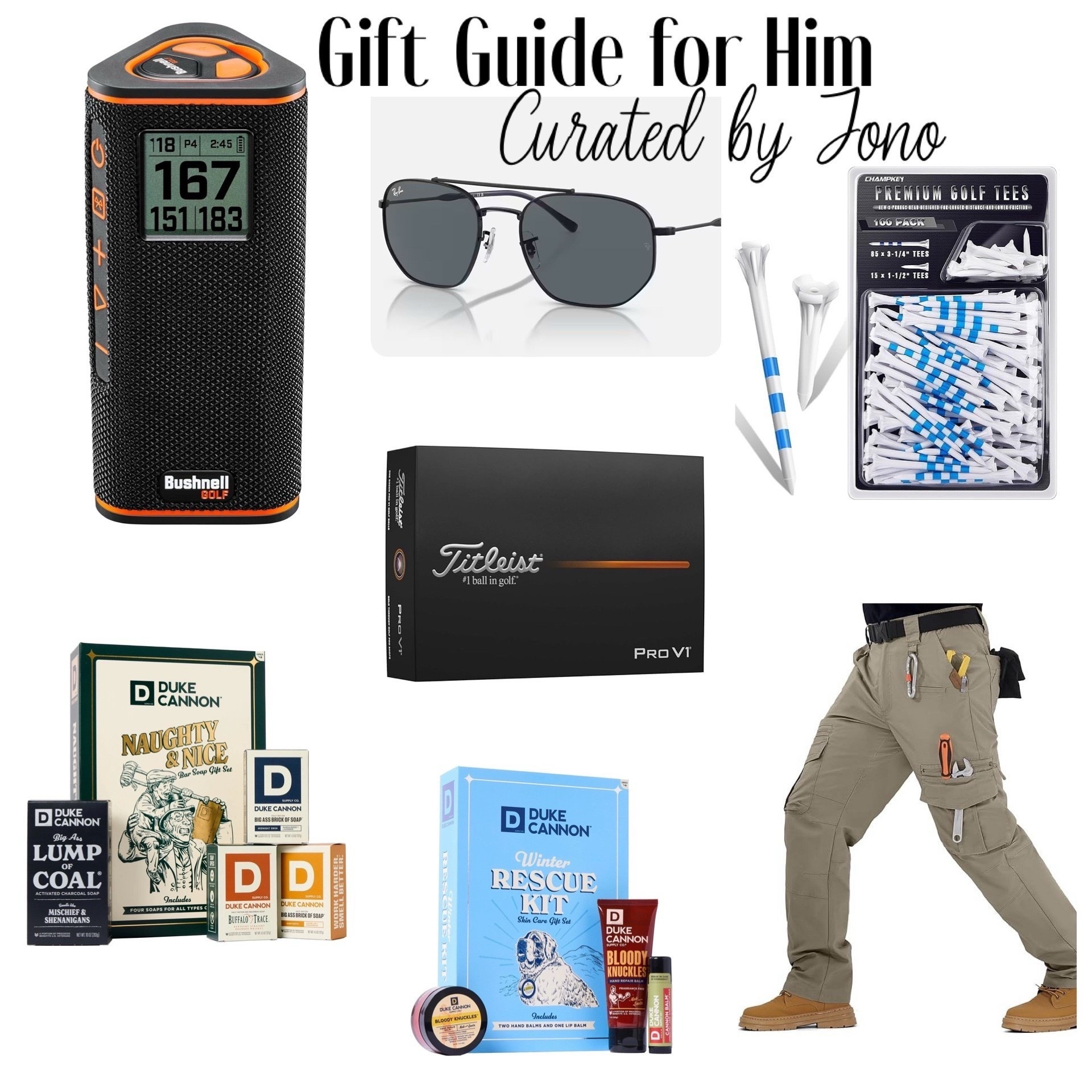 Gift guide for him. Curated by Jono. 

#LTKMens #LTKSaleAlert #LTKGiftGuide