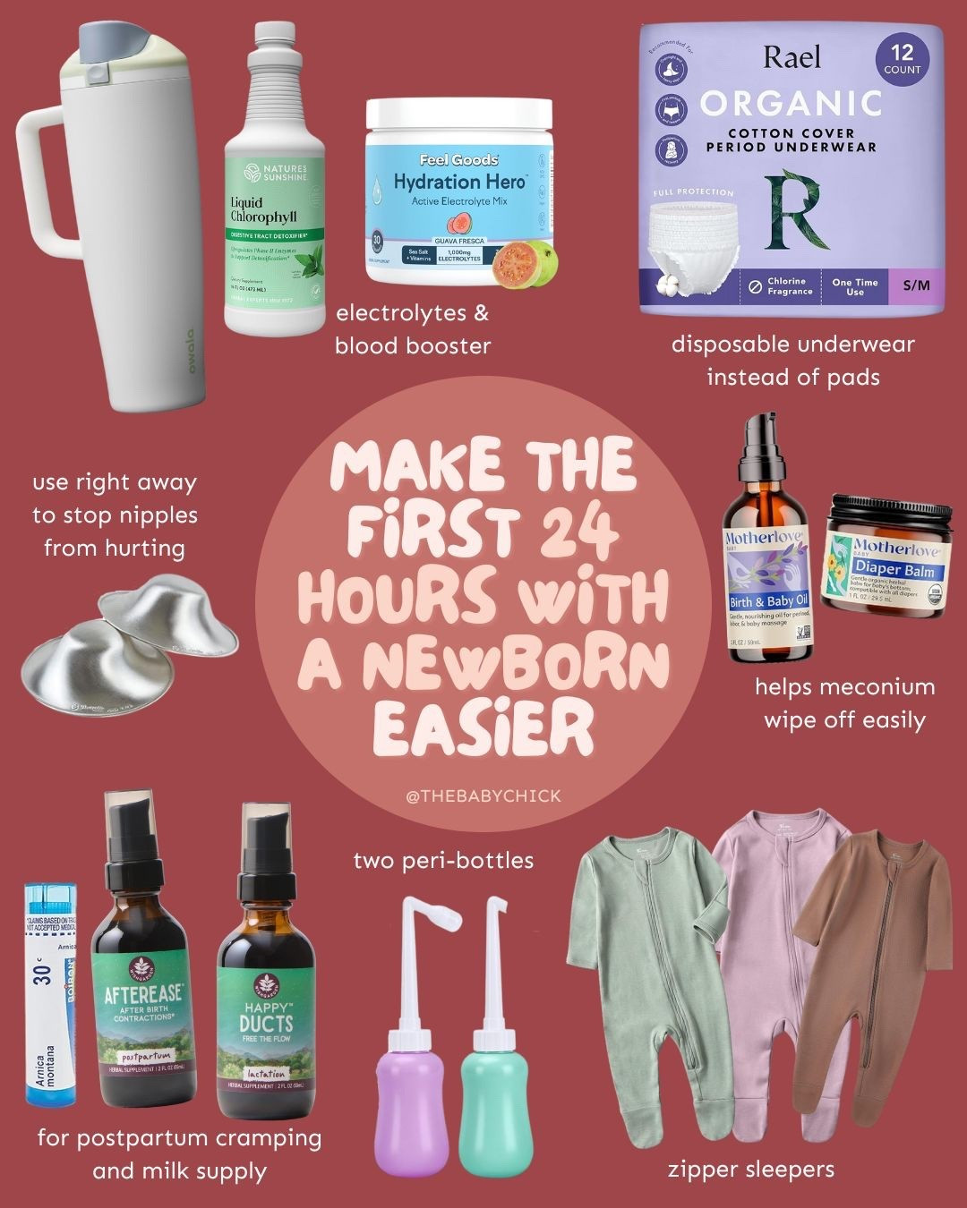 Great items to have postpartum to make the first 24-hours with baby easier ✨

#LTKBaby #LTKFamily #LTKBump