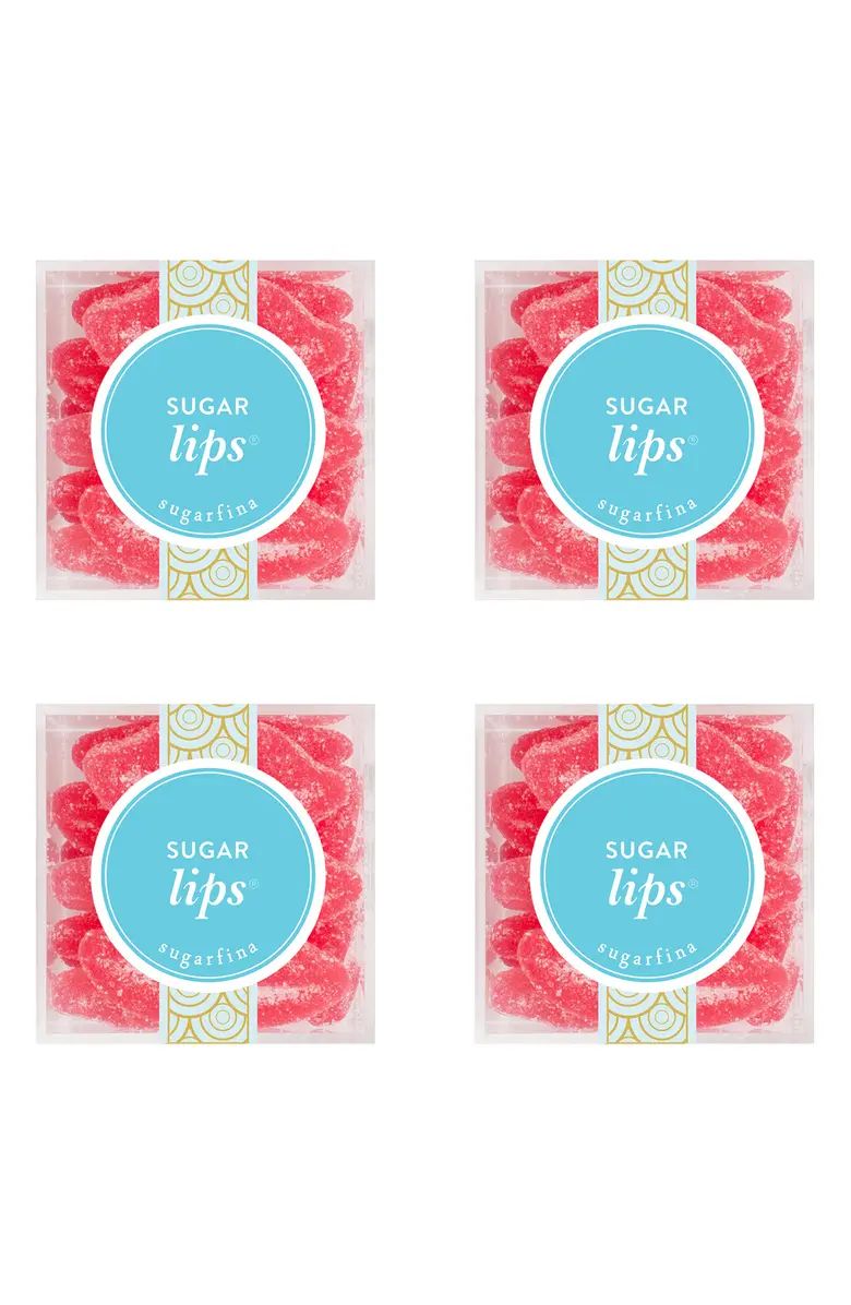 sugarfina Sugar Lips Set of 4 Candy Cubes | Nordstrom | Nordstrom