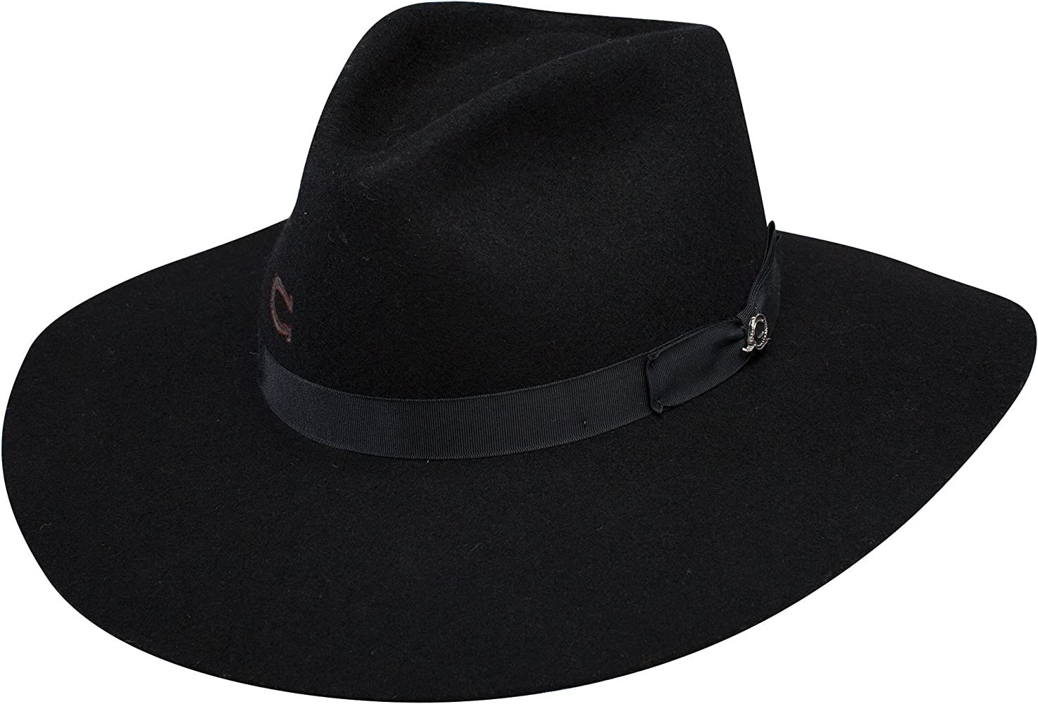 Charlie 1 Horse Women's Black Highway Fashion Hat 3 3/4in Brim | Amazon (US)
