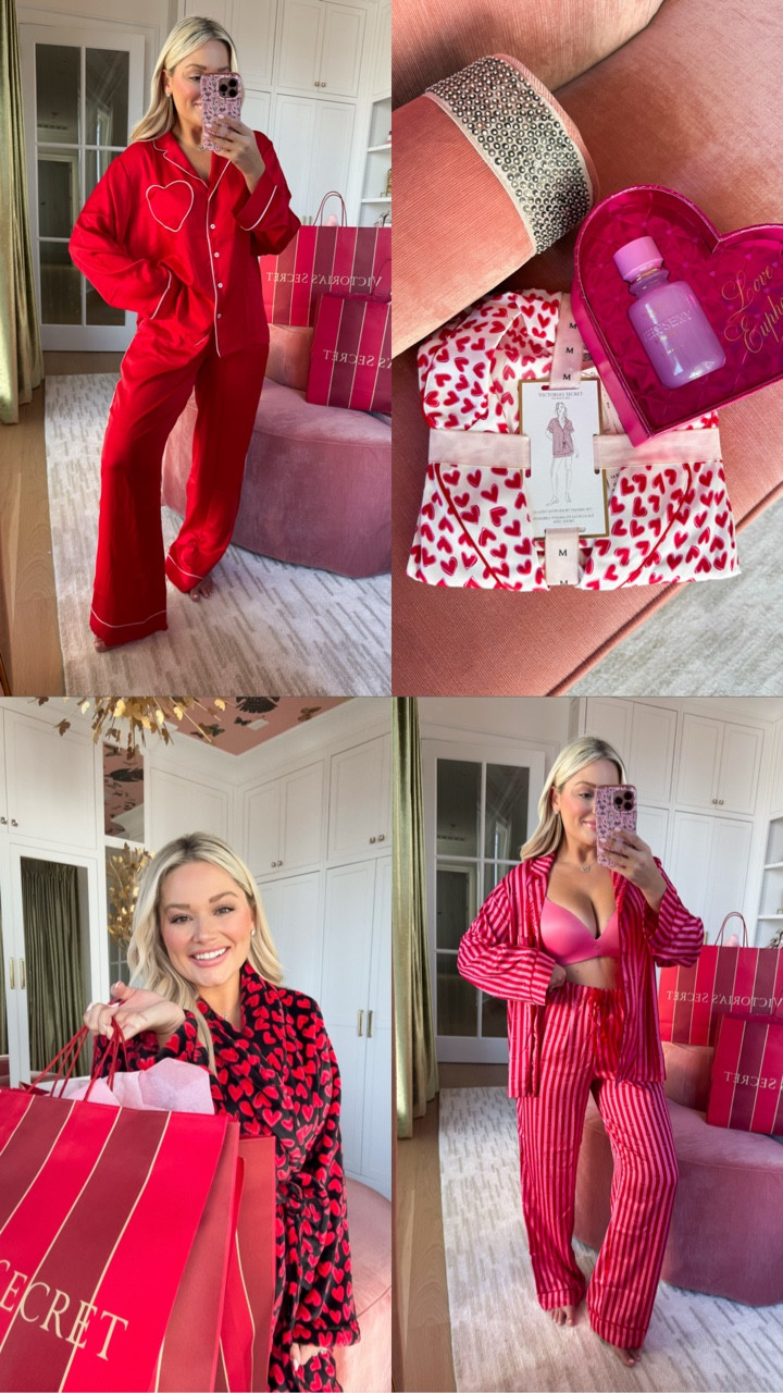 Valentine’s Day essentials: the softest bow PJs, a dreamy scent, and a Galentine’s gift that beats chocolate 💋 Size Medium PJ’s / 20% off + free ship over $35 code! Use code LTK20 (excludes clearance, not stackable with other offers)
@victoriassecret #VSPartner
 

 