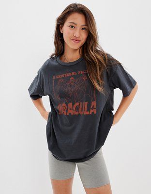 AE Oversized Dracula Graphic Tee | American Eagle Outfitters (US & CA)