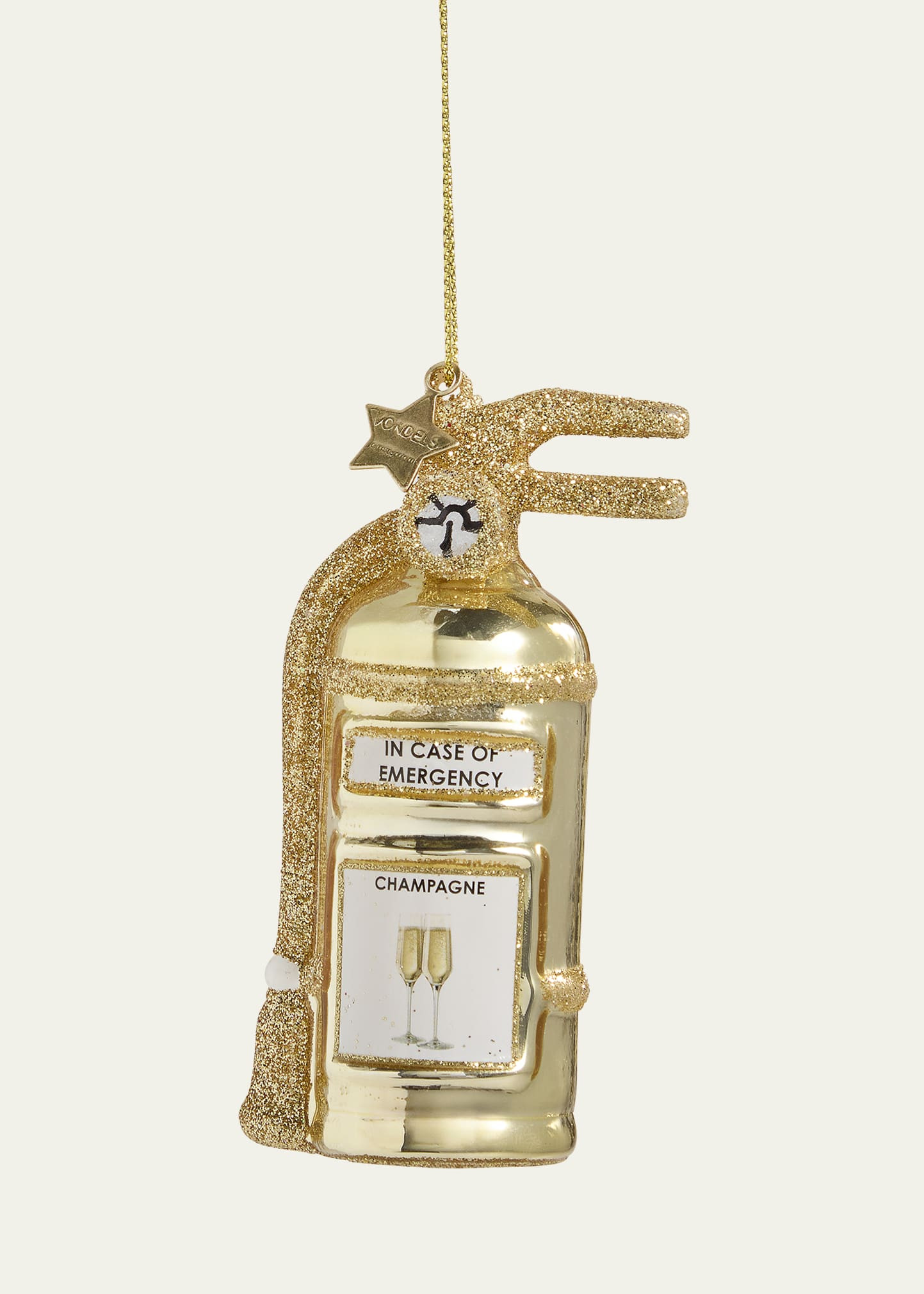 Vondels Champagne Case Of Emergency Christmas Ornament | Bergdorf Goodman