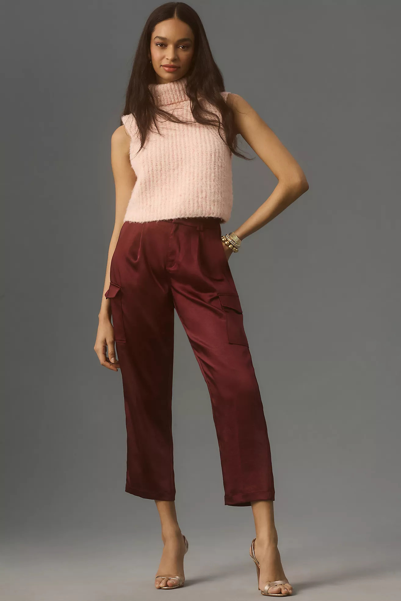 PAIGE Petite Malika Cargo Pants | Anthropologie (US)