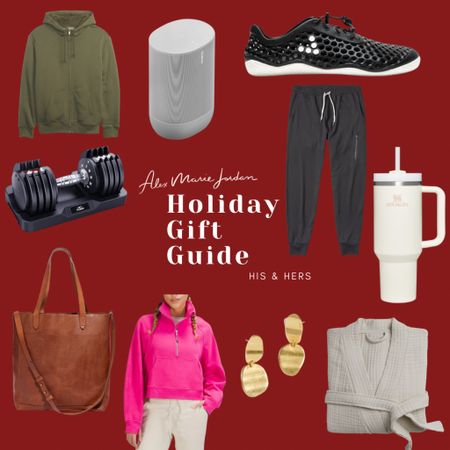 His and Hers 2022 Holiday Gift Guide. Gifts for guys who love the outdoors, travel, sports, working out. Gifts for girls who love athleisure, cozy gifts, accessories and leather goods.

#LTKmens #LTKGiftGuide #LTKHoliday