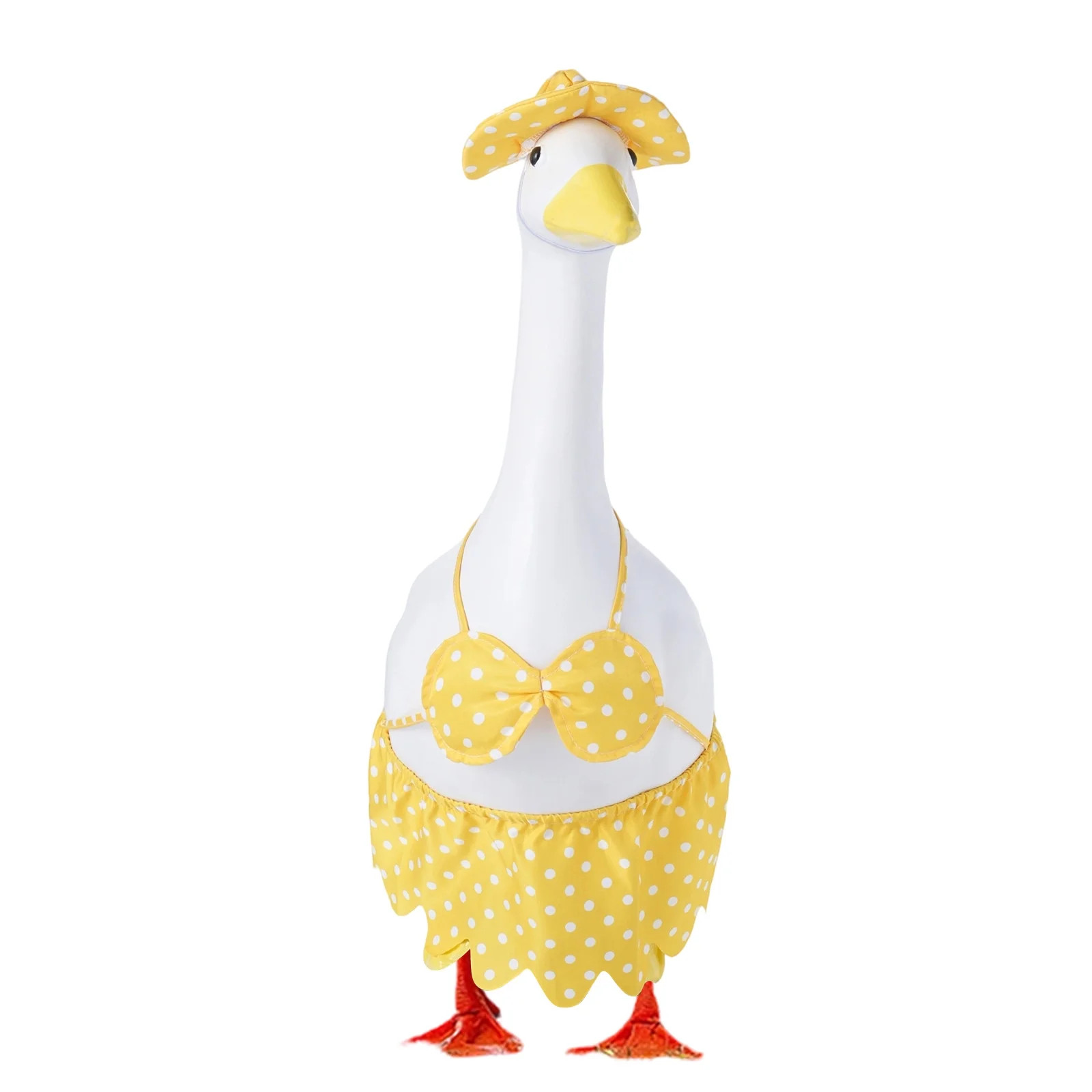 Uuiauoio Porch Goose Outfit, Goose Clothes for 23" Cement Porch Goose Costume, New Year Birthday ... | Walmart (US)
