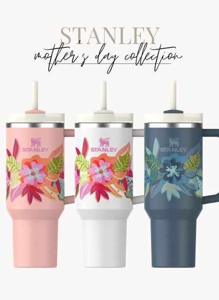 New Stanley Drop!! The Mother’s Day collection just dropped on the stanley website. So beautiful and springy. Would make the perfect Mother’s Day gift for the Stanley lover!! The 40oz and 30oz quencher tumblers are still available!! Get it before it sells out! 🌸

#LTKSeasonal #LTKhome #LTKGiftGuide