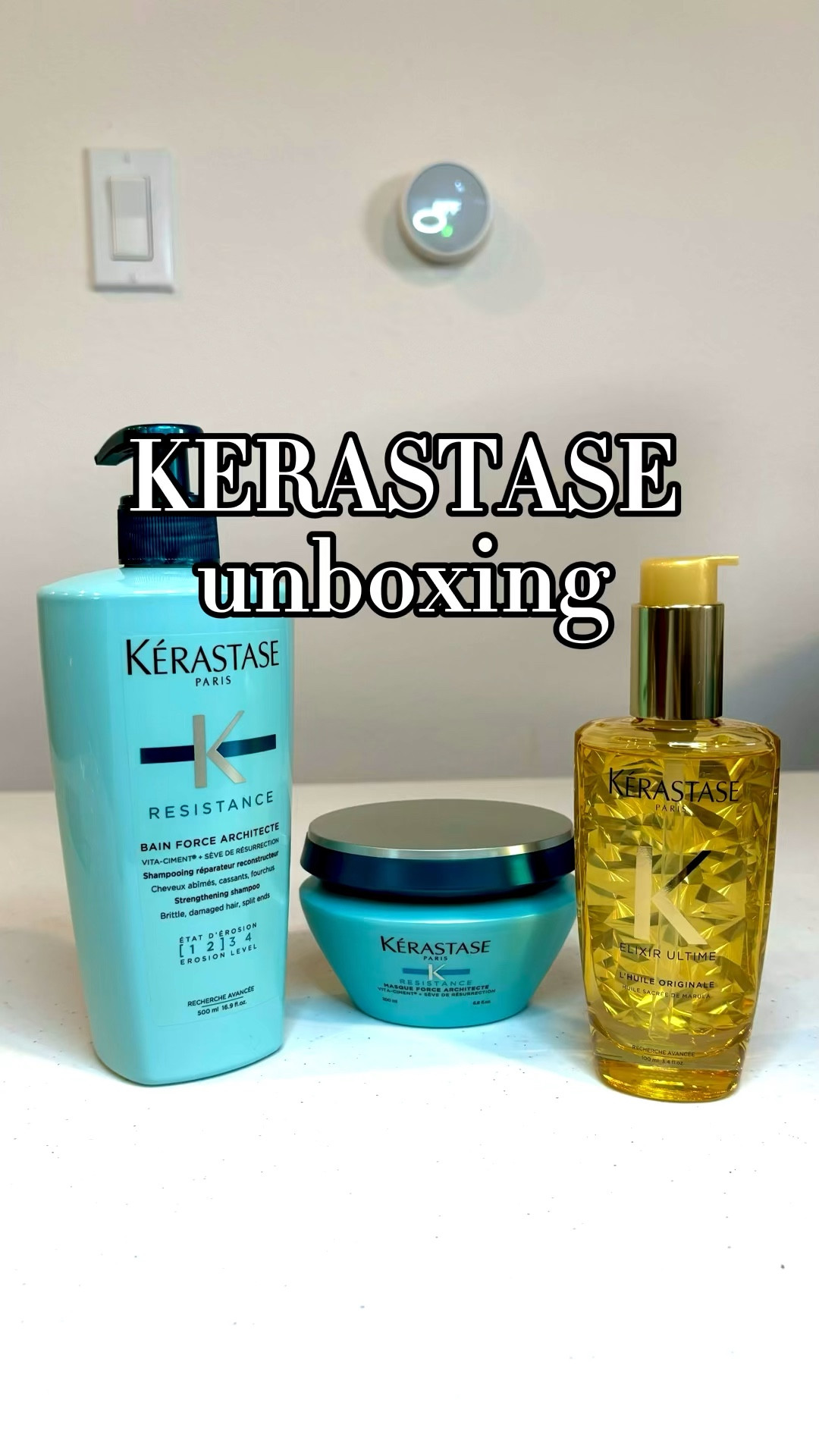 @kerastase unboxing🔗

My fav #products 🤤

#healthyhair #kerastase #haircare #hairtreatment 

#LTKstyletip #LTKbeauty #LTKGiftGuide