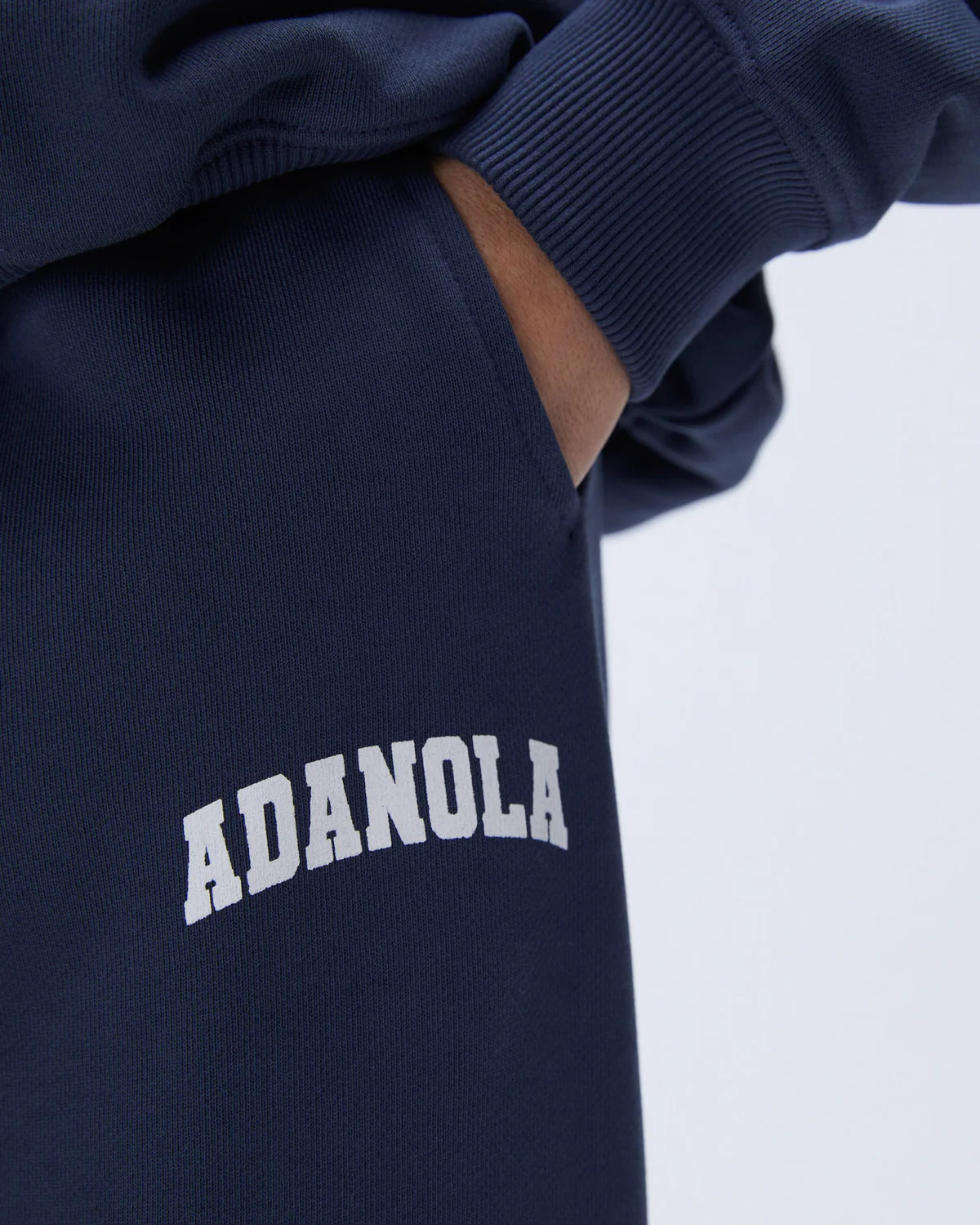 Varsity Sweatpants - Midnight Blue | Adanola UK