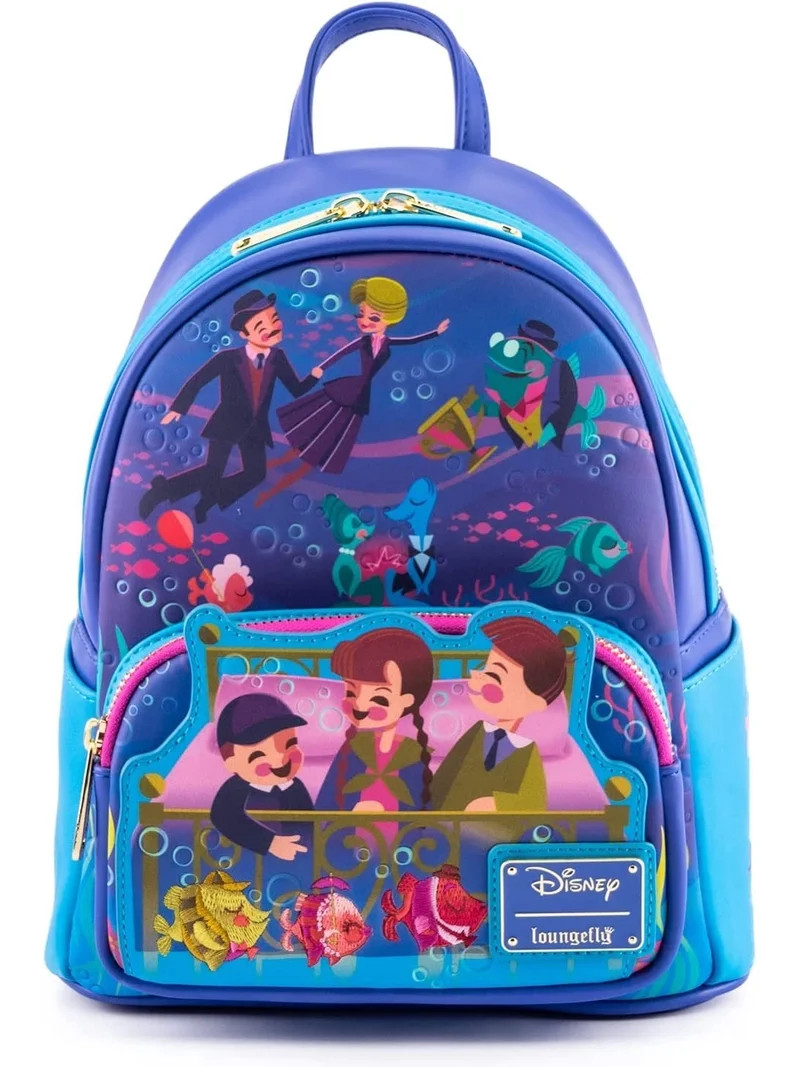 Loungefly Disney Bedknobs and Broomsticks Beautiful Briny Ballroom Womens Double Strap Shoulder B... | Walmart (US)