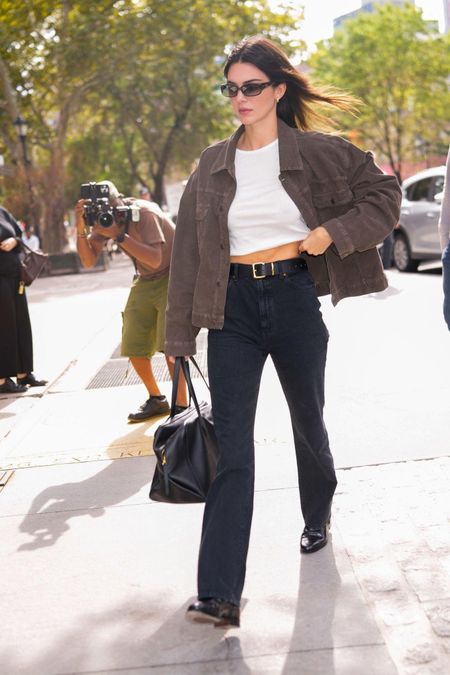 Kendall Jenner stepped out in NYC with a new bag that’s sure to become the next it bag this fall. #kendalljenner #celebstyle 

#LTKSeasonal