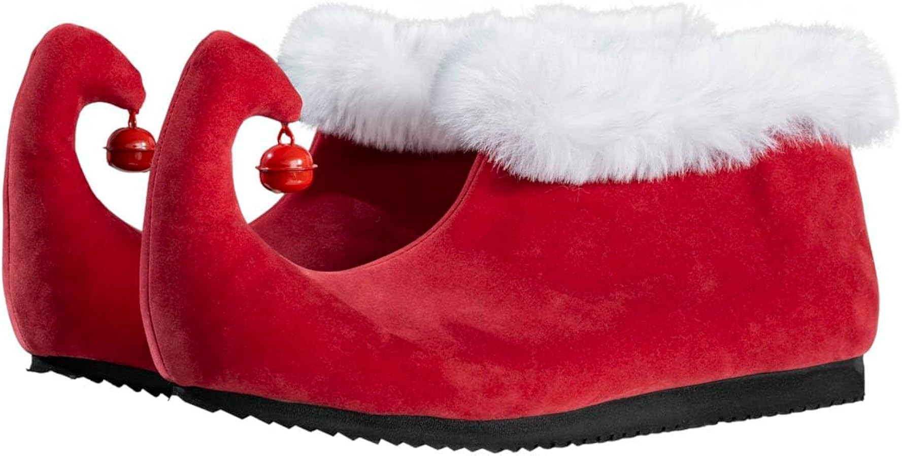 Green Monster Christmas Movie Red Shoes with Bells Halloween Costume Cosplay | Amazon (US)