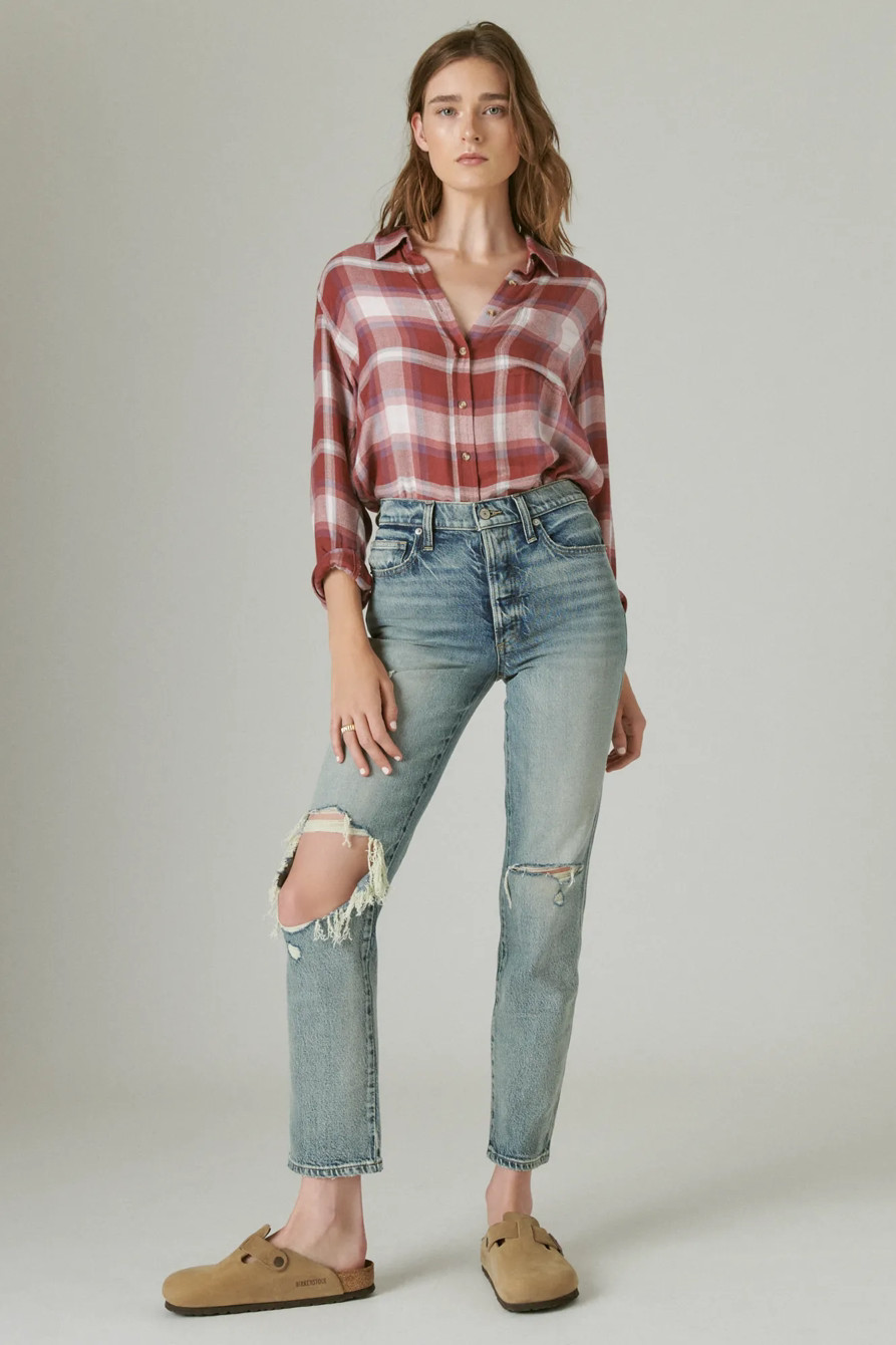 HIGH RISE DREW MOM JEAN | Lucky Brand
