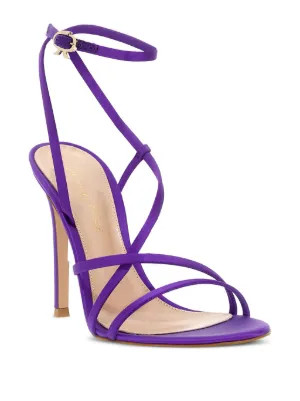 100mm Orchid sandals | Farfetch Global