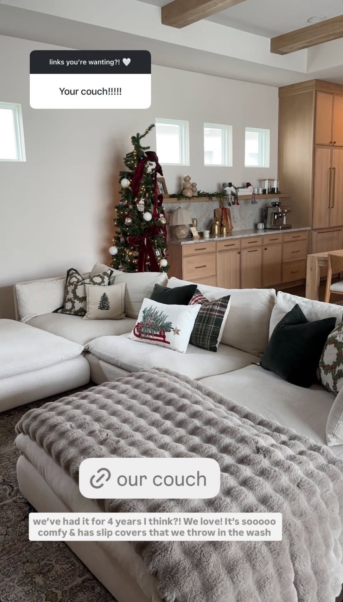 Our cozy living room couch! 

#LTKdayinmylife #LTKHome