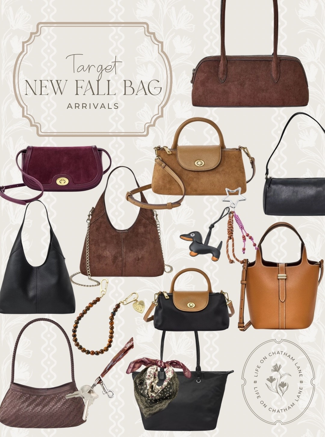 @Target’s new fall bag arrivals! 🤎 So many pretty sizes and colors to choose from, and they all have that elevated, designer-inspired look without the designer price tag!

#LTKSeasonal #LTKmomlife