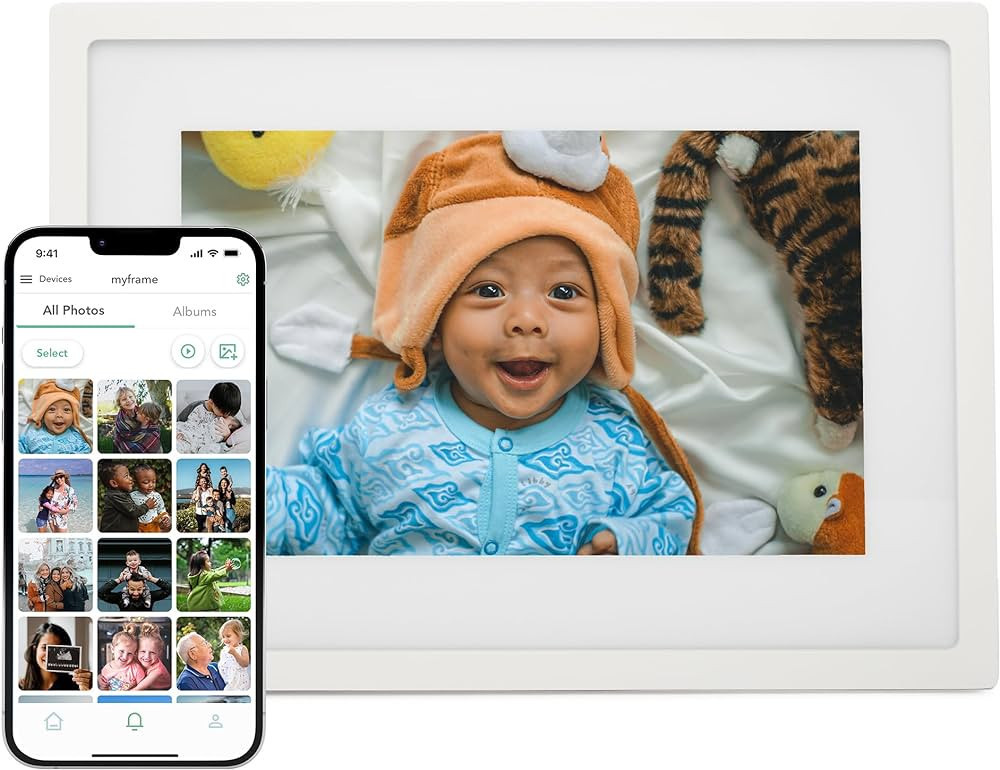 Skylight Digital Picture Frame: WiFi Enabled with Load from Phone Capability, Touch Screen Digita... | Amazon (US)