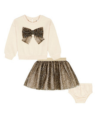 Kids Headquarters Toddler and Little Girls 2-Piece Printed Skirt, Top and Bloomer Set - Macy's | Macy's