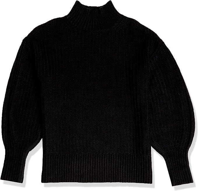 The Drop Women's INES Chunky Rib Mock-Neck Sweater | Amazon (US)