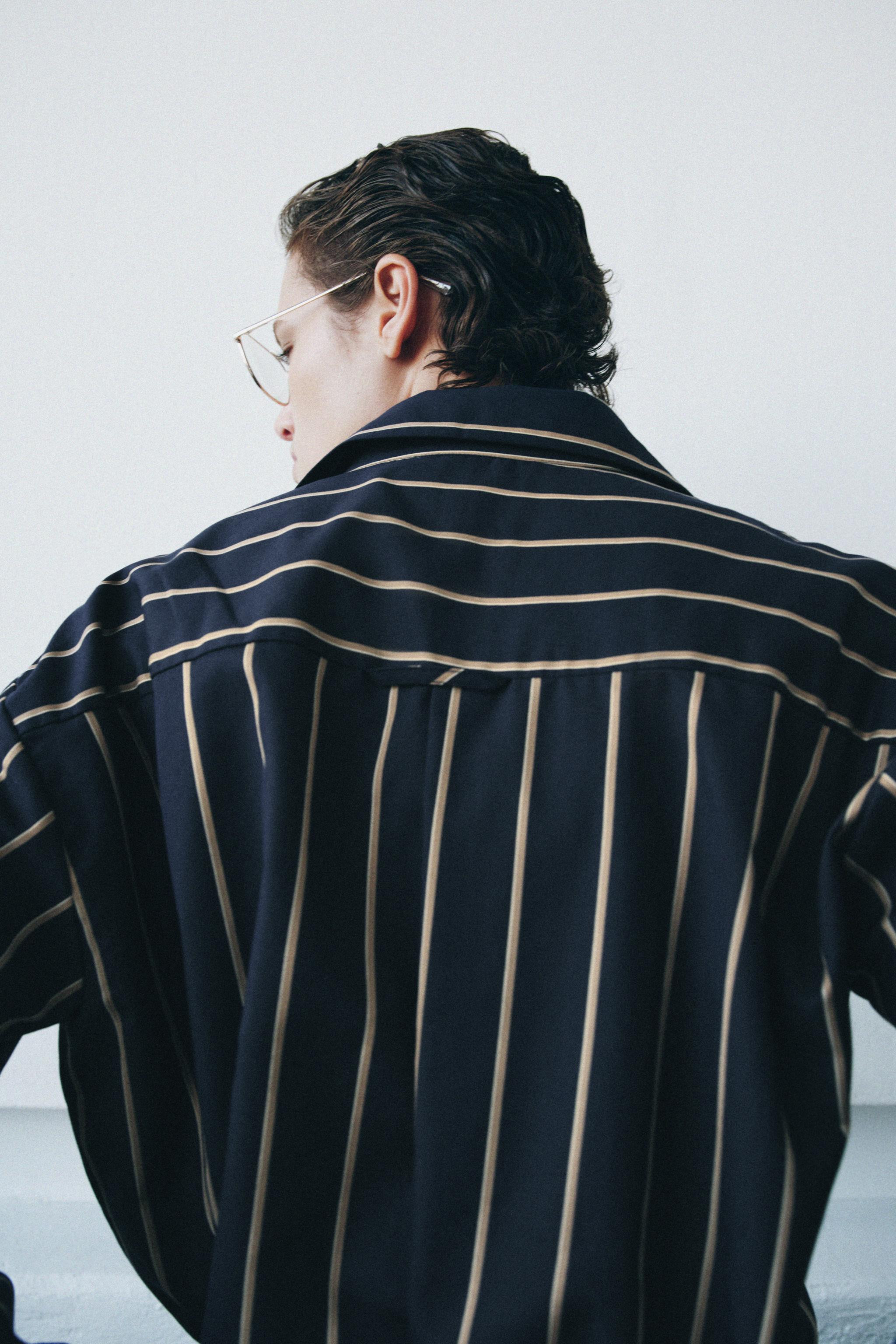 ZW COLLECTION STRIPED POPLIN SHIRT | Zara US