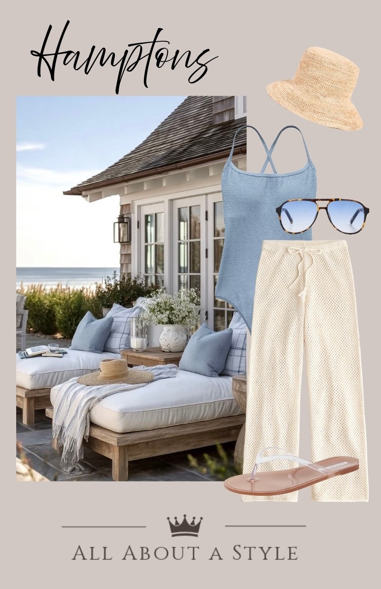 Sunwashed blues, breezy knits, and timeless neutrals… the perfect Hamptons-inspired look for coastal days and chic summer getaways. 

Tap to shop all the details and recreate this look for your next escape.



#LTKStyle #LTKSummer #HamptonsStyle #CoastalChic #ResortWear #BeachVacationStyle #SummerOutfitIdeas #NeutralStyle #ElegantStyle #VacationLooks #ClassicStyle #SeasideStyle #AllAboutAStyle