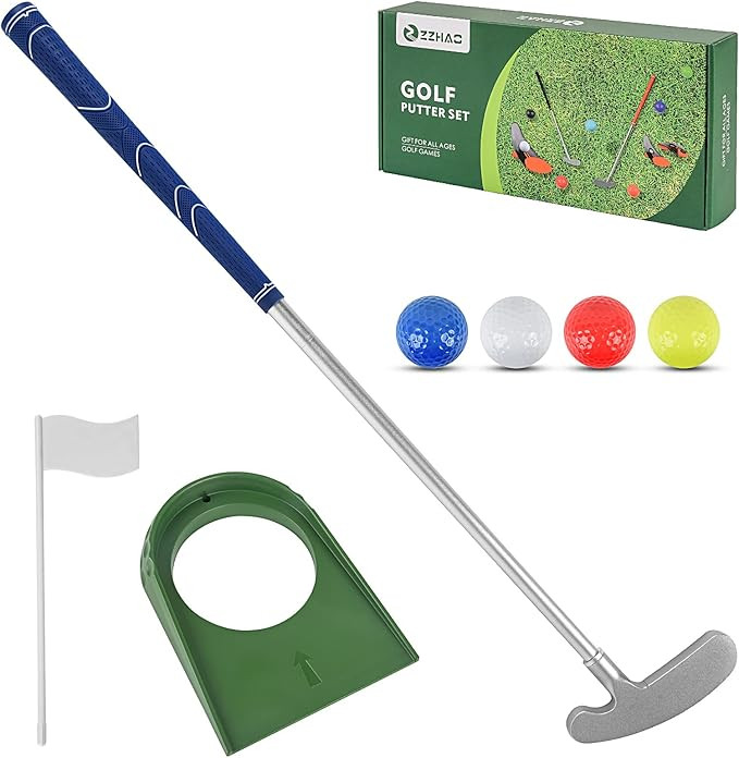 ZZHAO Golf Putter for Kids,Classic Stainless Steel Putter, Two Way,Junior Children Teens, Suitabl... | Amazon (US)