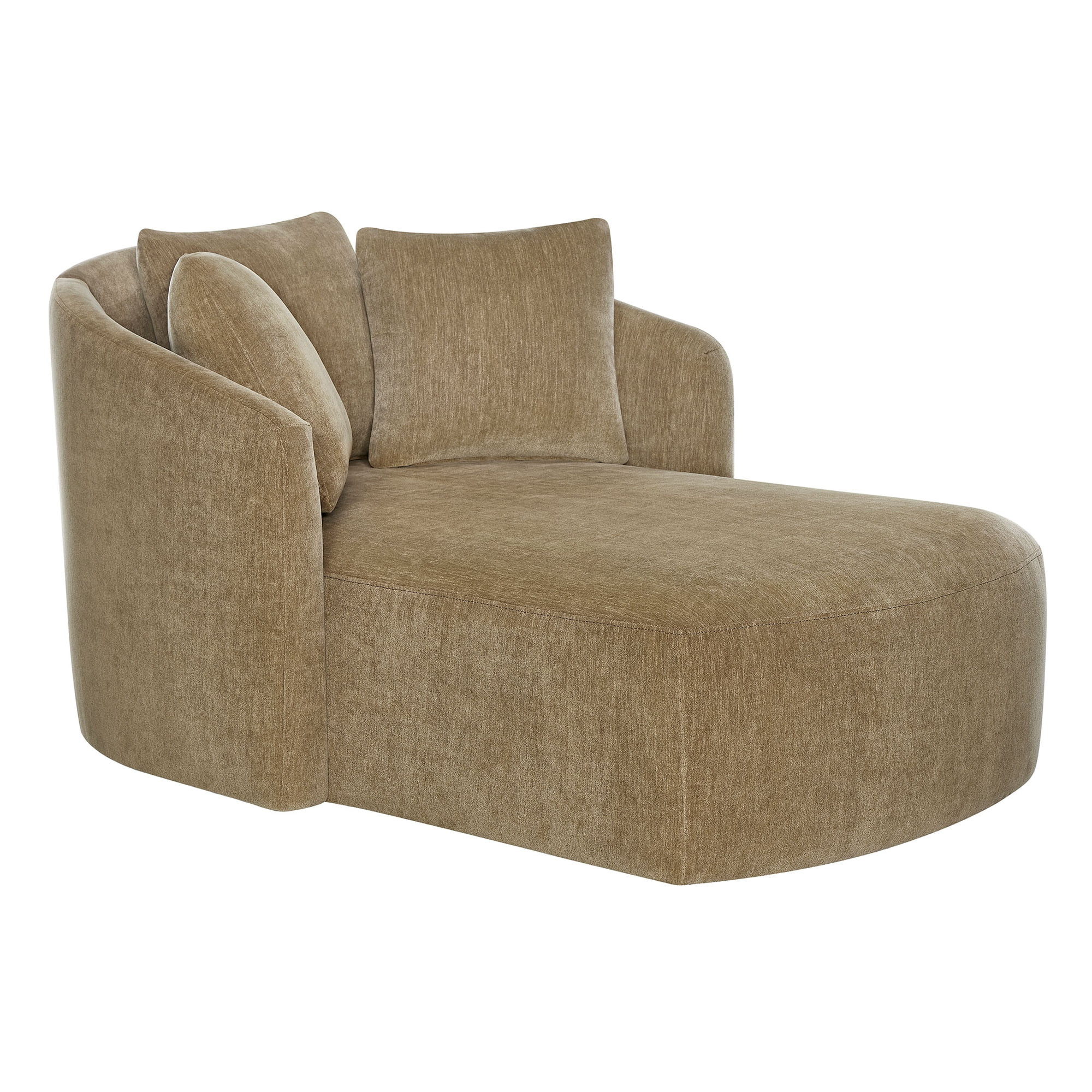 Beautiful Drew Chaise by Drew Barrymore, Latte | Walmart (US)