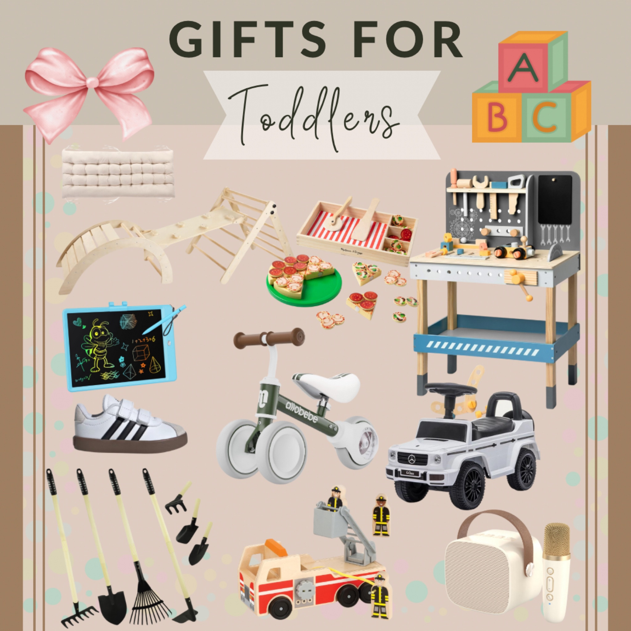 Gift Guide for toddlers 💕🎁

#LTKSeasonal #LTKHoliday #LTKKids