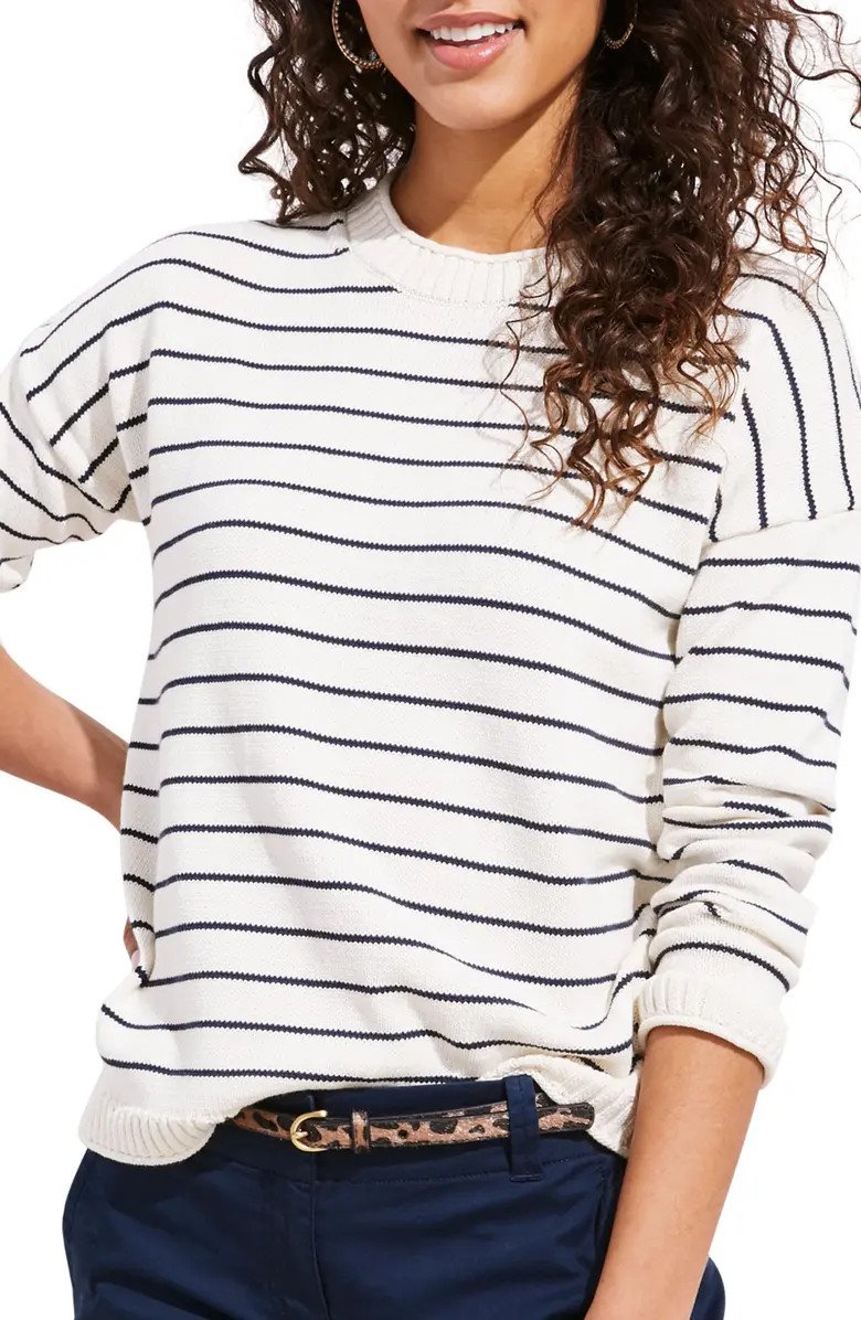 vineyard vines Stripe Crewneck Sweater | Nordstrom | Nordstrom