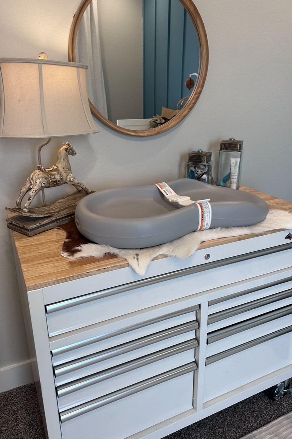 Baby dresser / changing station ✨🩵

#LTKbaby