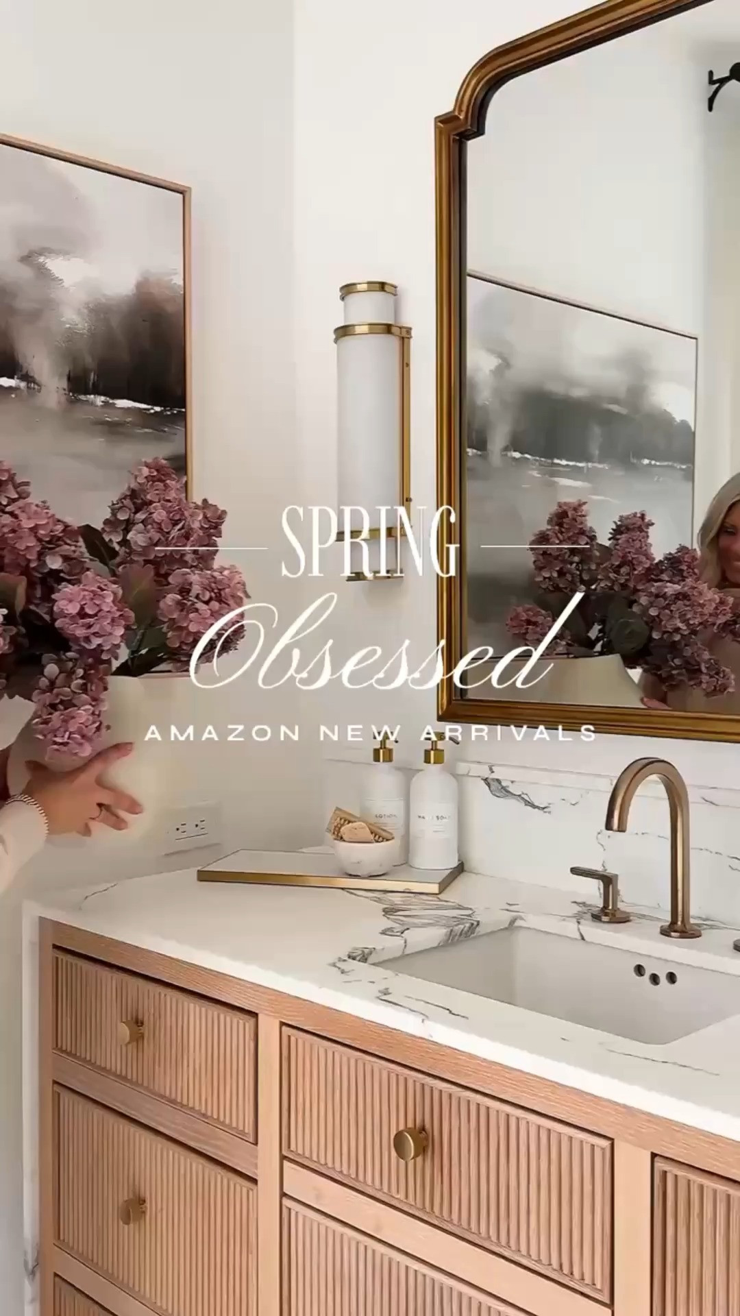 AMAZON NEW SPRING ARRIVALS! Soft neutrals, warm brass accents, and elevated everyday details I’m loving right now. These Amazon new arrivals instantly refresh a space for spring — from modern bathroom hardware and mirrors to chic countertop accessories that make the room feel finished without a full remodel.

#Amazon #TheHillaryStyle #AmazonNewArrivals #SpringHome #NeutralHome #ModernBathroom #BrassAccents #HomeRefresh #SpringDecor #ElevatedInteriors 

 #LTKSeasonal #LTKOver40 #LTKHome