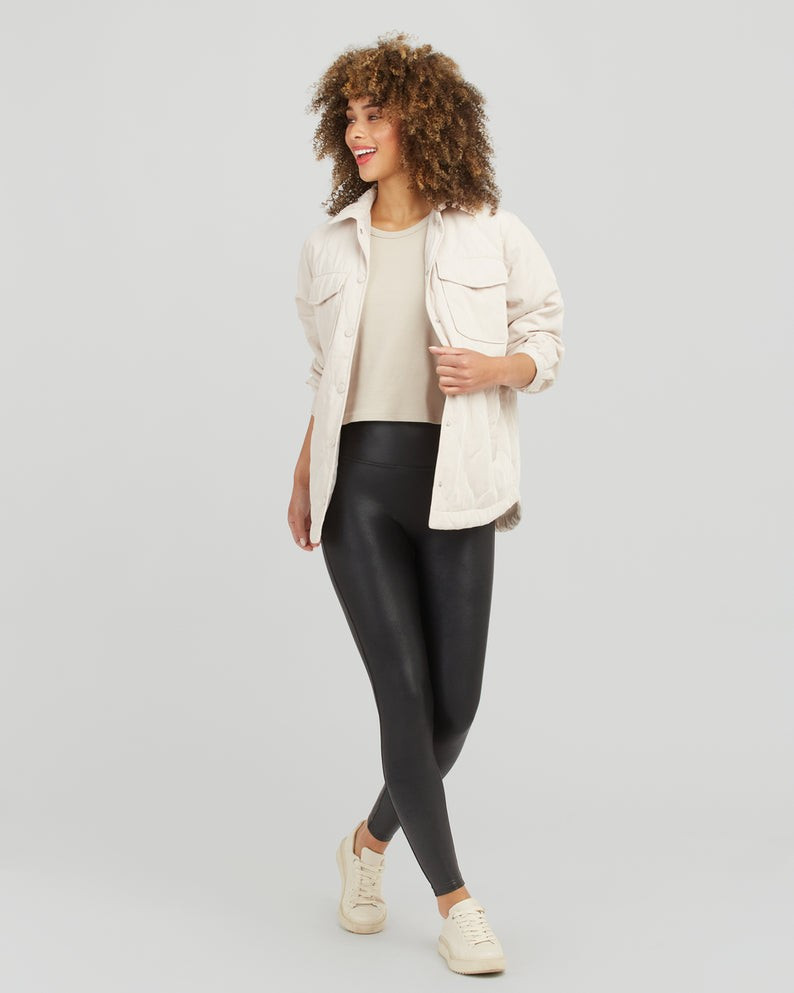 Faux Leather Leggings | Spanx