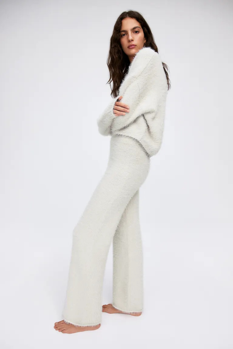 Pantalón en punto efecto pelo | H&M (FR, IT, ES, PT, BE)