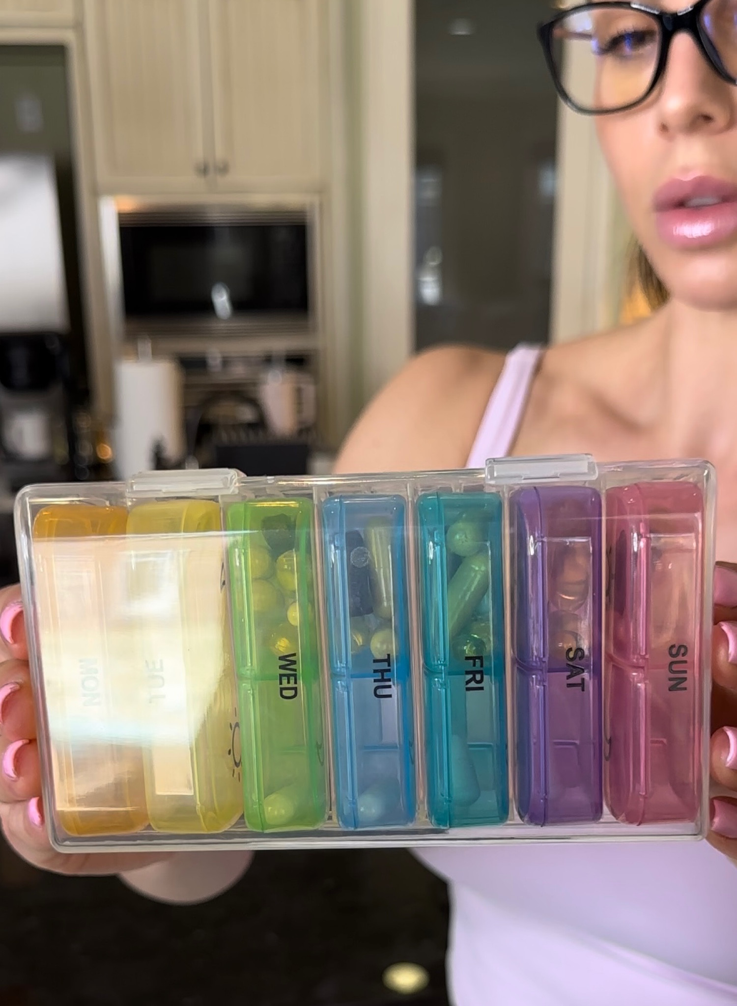 This pill organizer makes getting the day started so much quicker! Super cute too 

#LTKfitness #LTKSpringSale #LTKhome