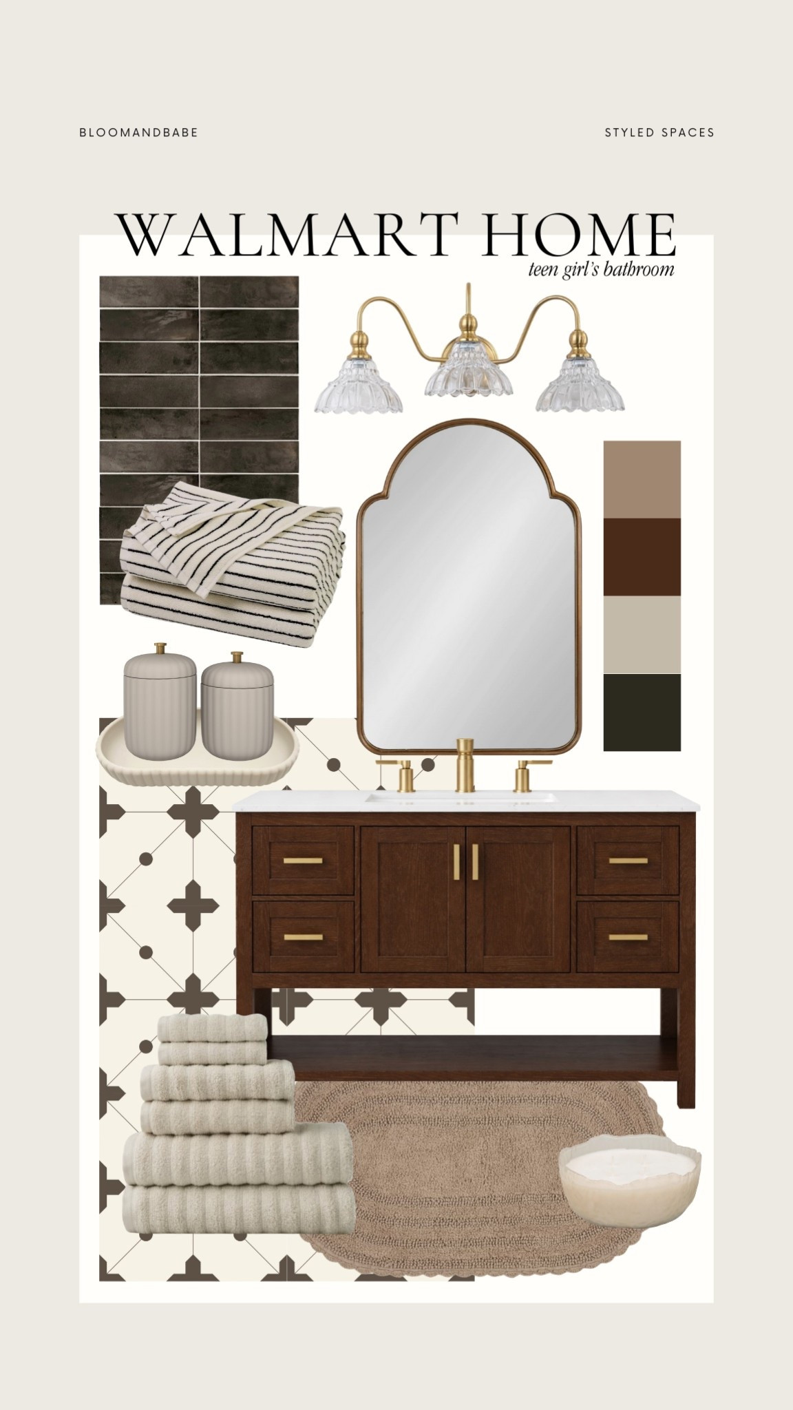 Putting together a teen girl bathroom that feels cute and organized. These Walmart finds are easy upgrades that make the space feel more personal. 

#LTKselfcare #LTKHome #LTKSeasonal