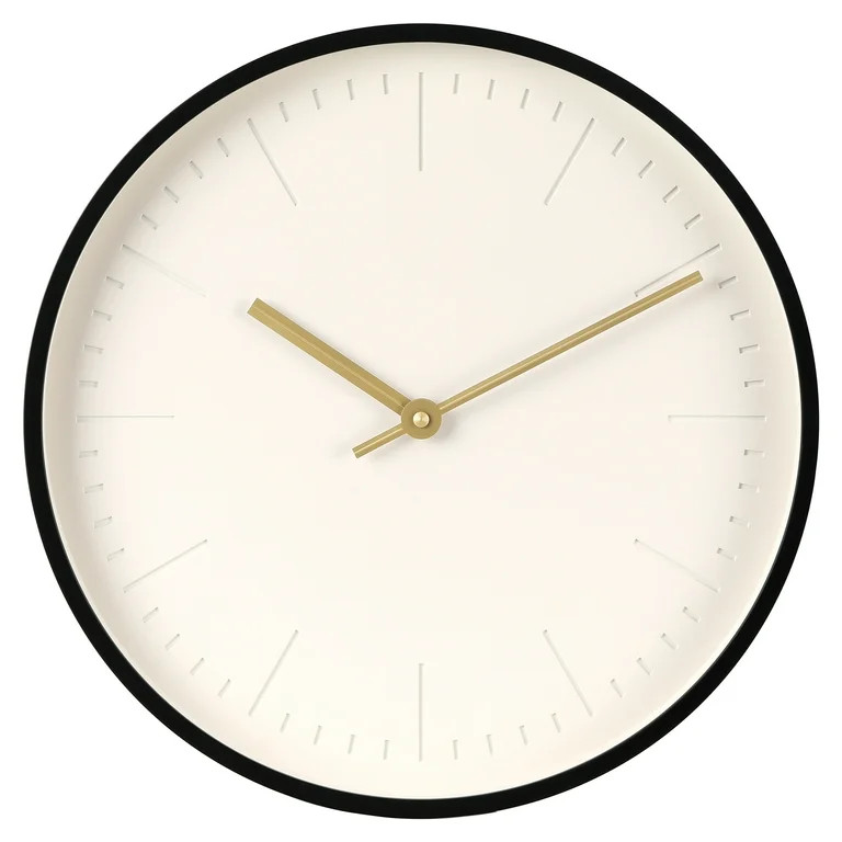 Better Homes & Gardens 20" Quartz Modern Indoor Oversized Wall Clock, Easy To Read | Walmart (US)