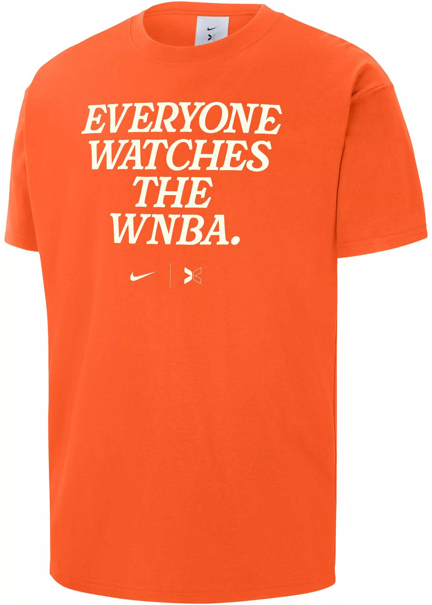 Nike by TOGETHXR WNBA Everyone Watches Women's Sports T-Shirt, Medium, Orange | DICK'S Sporting Goods