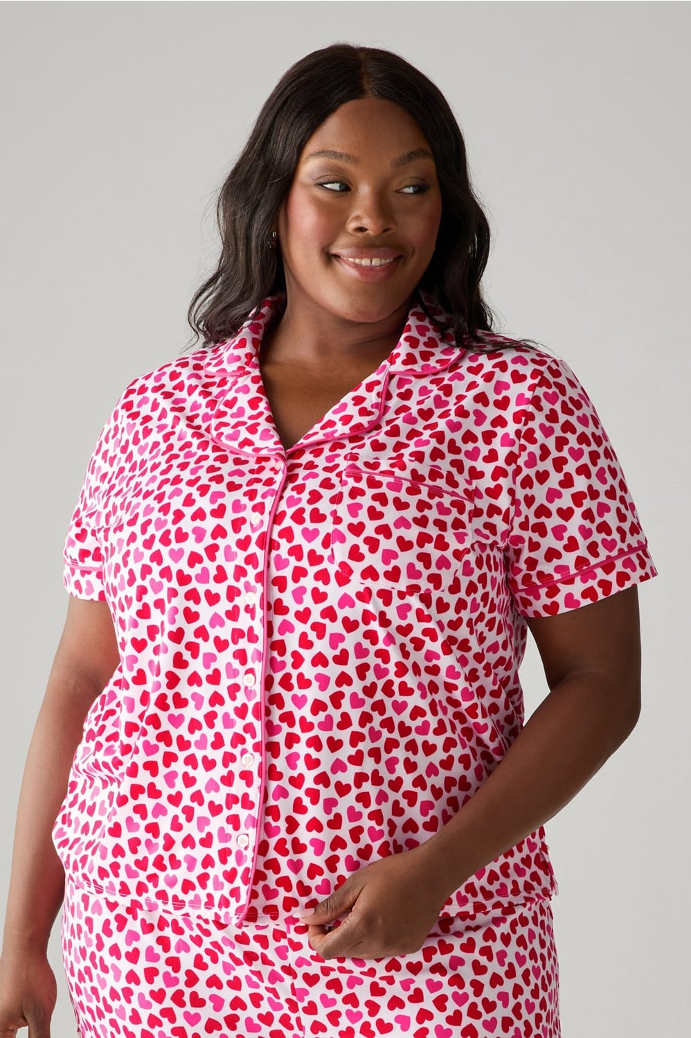 Cloud Jersey Sleep Short Sleeve Top | Fabletics
