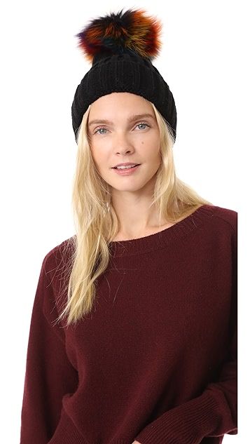 Knit Beanie Pom Hat | Shopbop