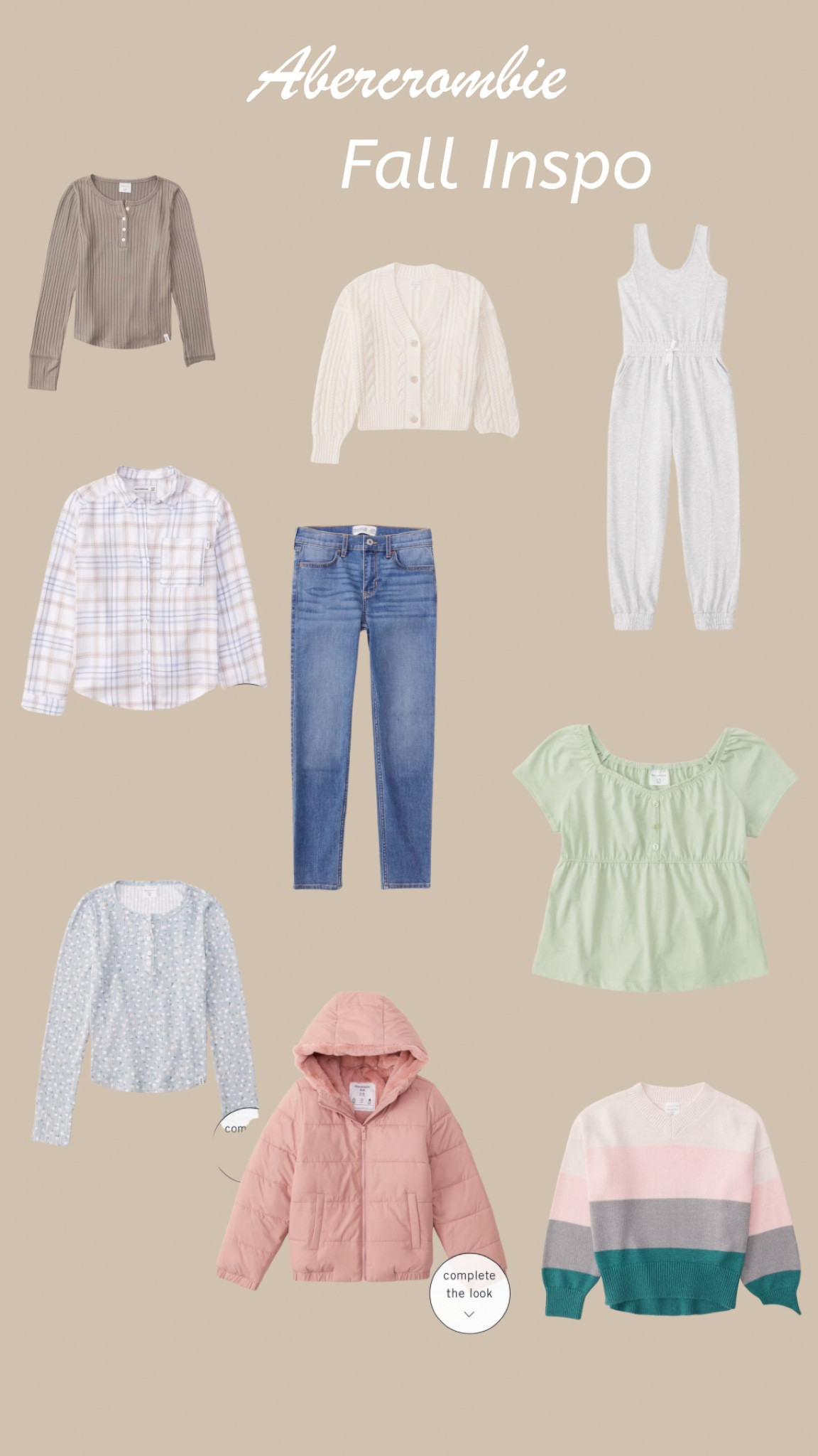 Get ready for fall in style with these picks from Abercrombie!  Currently buy 2 get 1 free off almost anything and an additional $20 off $125!

#LTKSeasonal #LTKkids #LTKBacktoSchool
