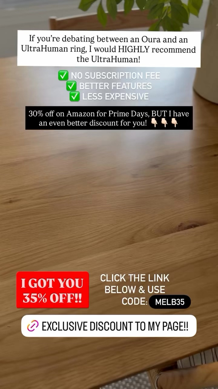 Ultrahuman on sale!

#LTKcanada #LTKsale