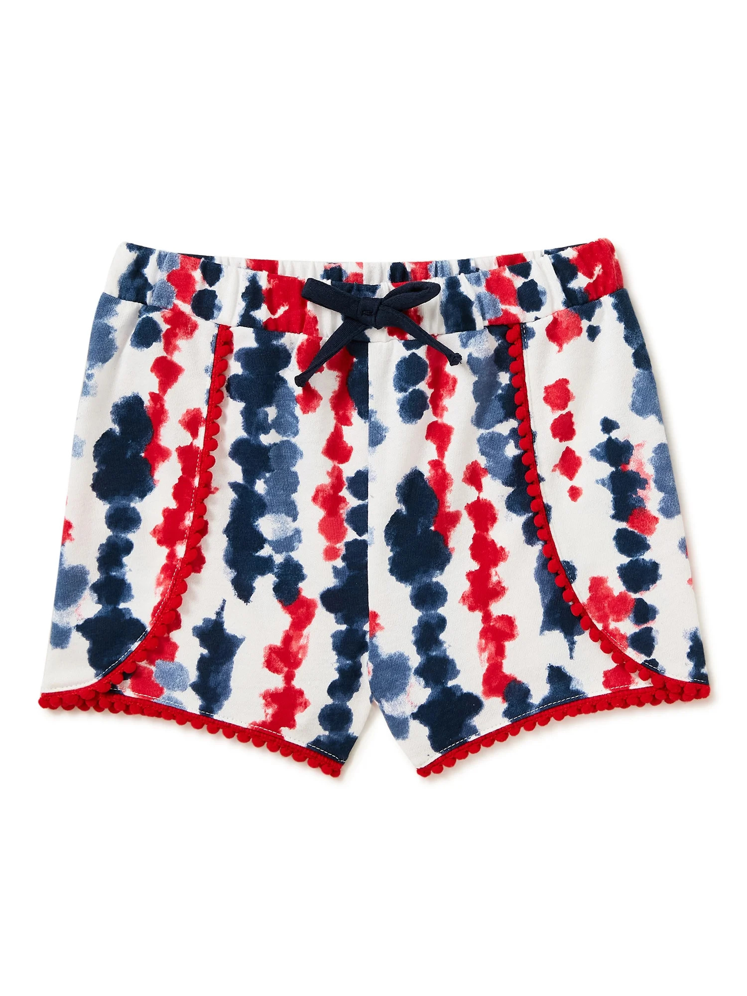 Way to Celebrate Baby Girls & Toddler Girls Tie Dye Shorts, Sizes 12M-5T | Walmart (US)