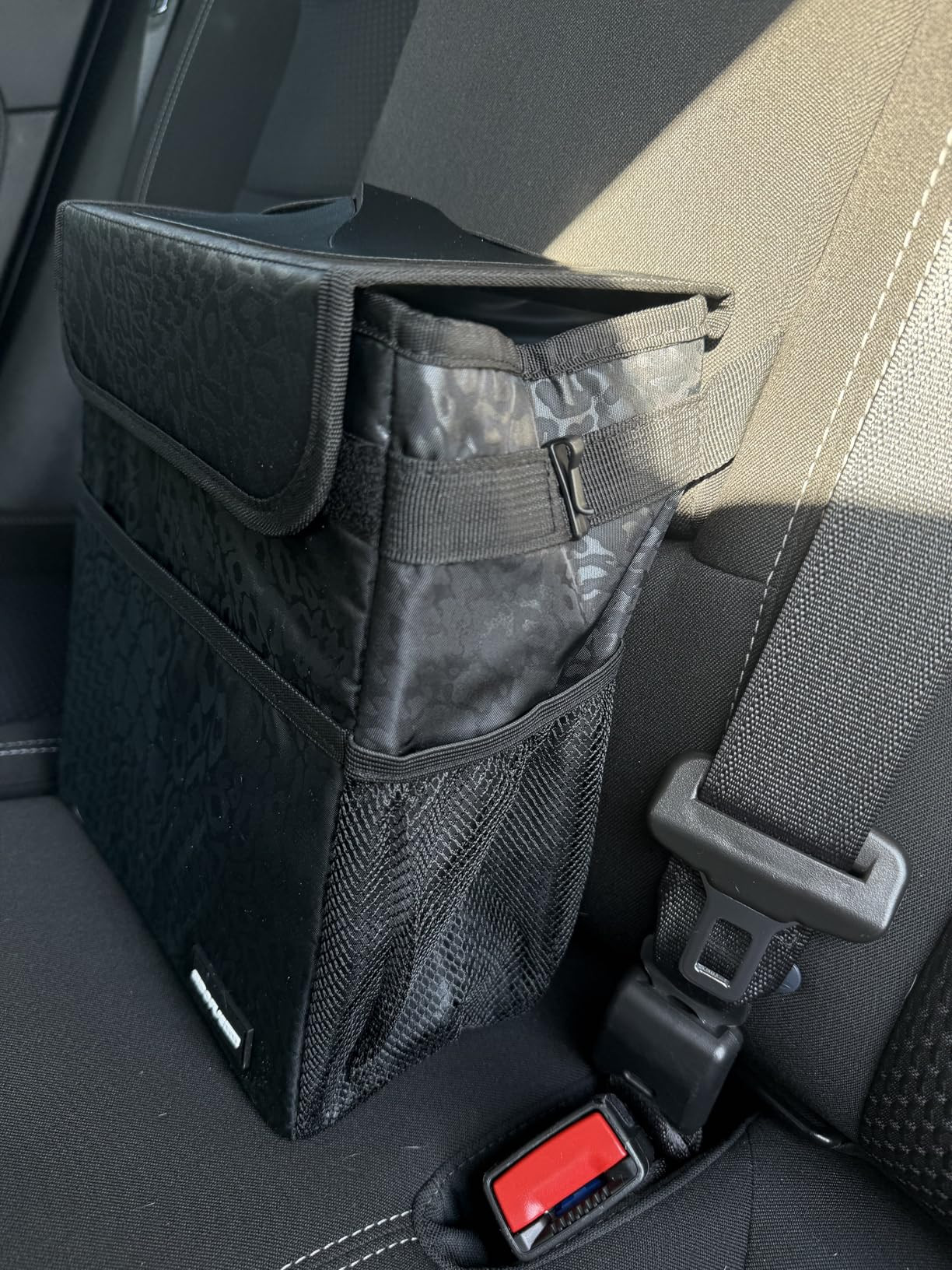 Car Trash Can - Cute Multifunctional Interior Car Accessory for Women, Organizer and Storage with... | Amazon (US)