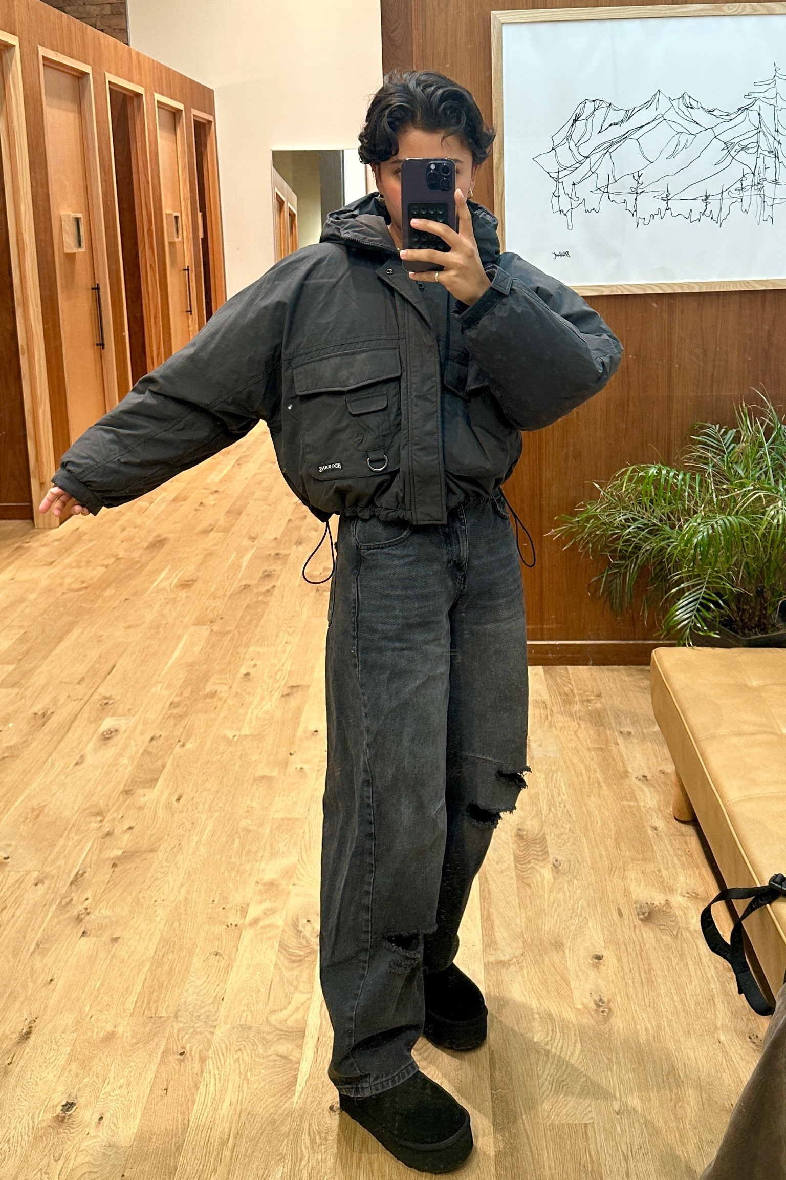 テーラードジャケット Bubbles - meltthelady arm slit cropped jacket bk The Assembly Line Cropped Jacket Sewing Pattern – Loom and Stars