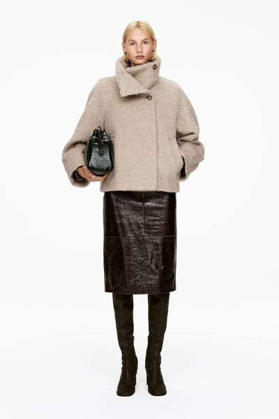 Wool-Alpaca Blend Jacket | Arket UK