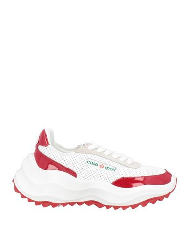 Casablanca Woman Sneakers Red Size 7.5 Leather | YOOX (US)