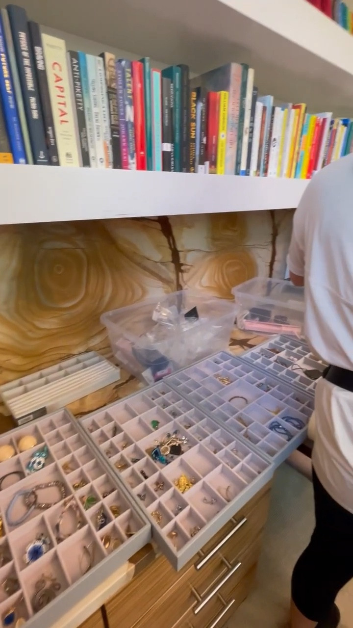 ✨BEHIND THE SCENES✨ Jewelry organization and storage at our clients home! Not only does keeping your jewelry organized make your pieces easily accessible, but say goodbye to tangled necklaces! These jewelry organizers are the perfect solution to store your jewelry and keep pieces in good condition! 💎 Shop some of our favorites! 

#LTKhome #LTKbeauty #LTKstyletip