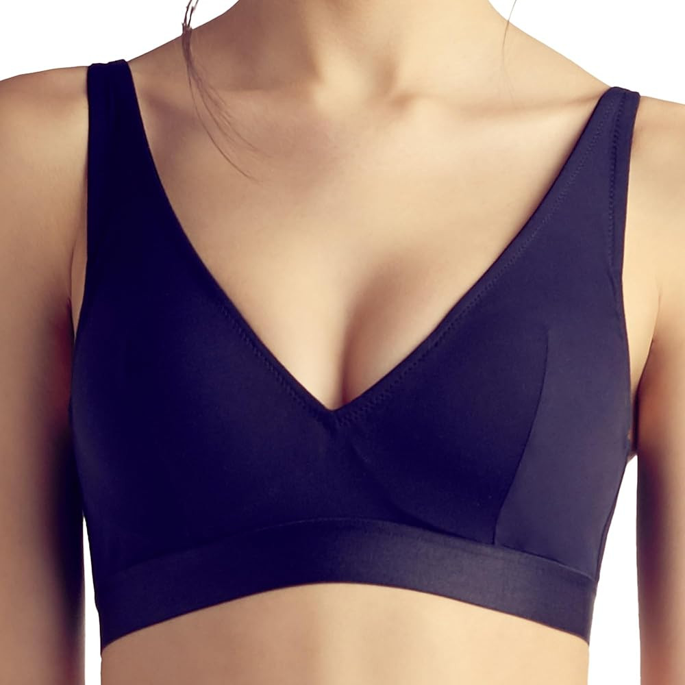 The Little Bra Company Women's Jamie Bra for Petite Women | Ultra Soft | Deep Plunge Wireless Smo... | Amazon (US)