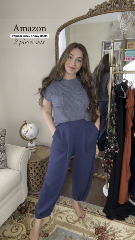 Amazon Black Friday Deals - these popular two piece outfits are on deal! I love how stylish and comfortable they are, perfect for lounging around the house this holiday season. I traveled in them too!! 

#LTKCyberWeek #LTKVideo #LTKsalealert